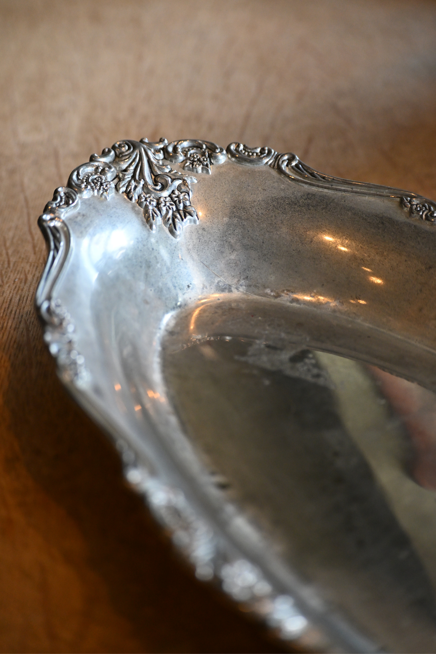 Silverplate Oval Tray