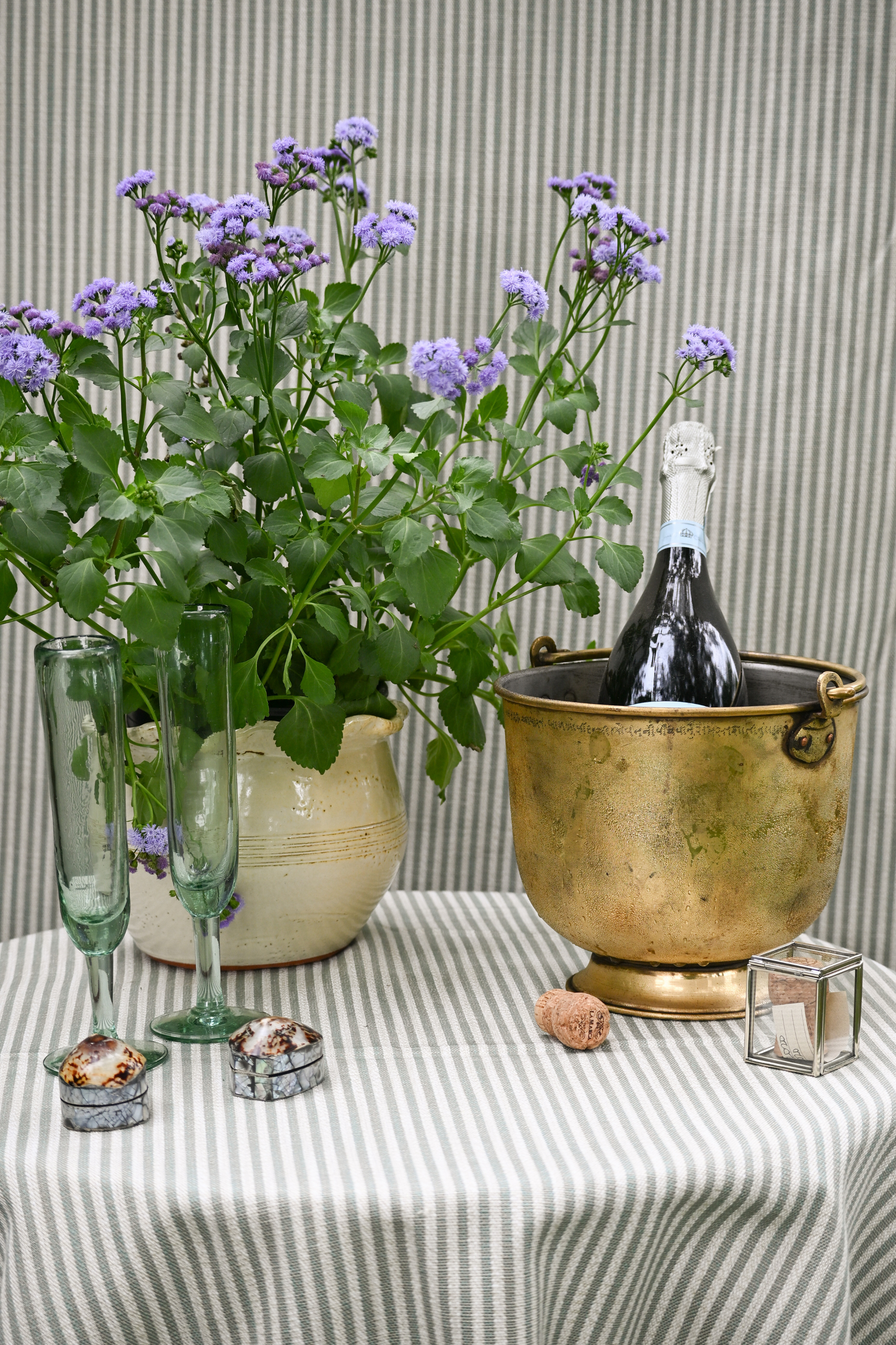 Handblown Champagne Flute