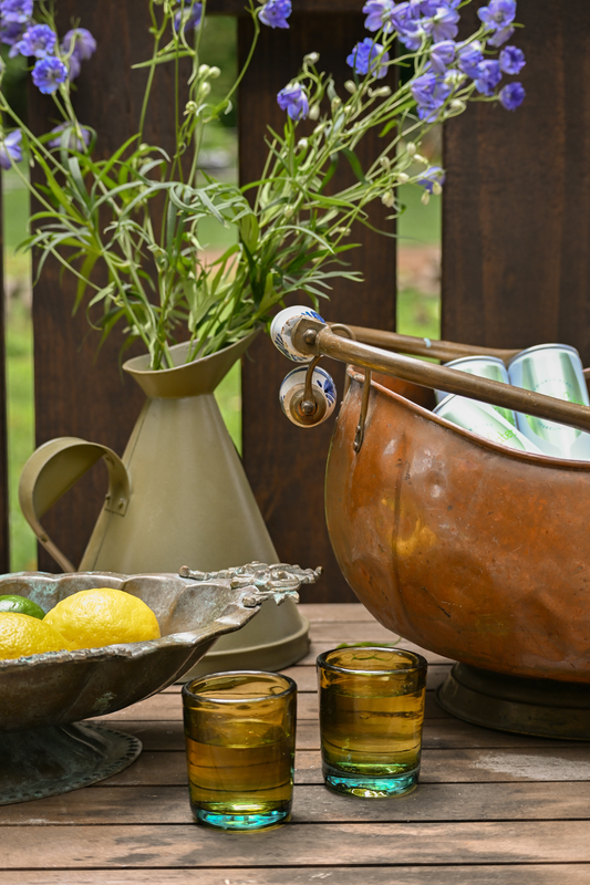 Large Copper Scuttle