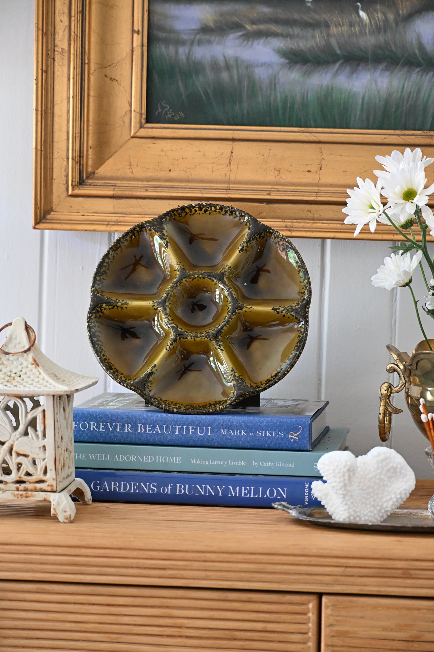 Cast Iron Pagoda Candle Holder