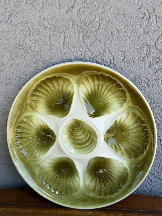 Green Shell Oyster Plate