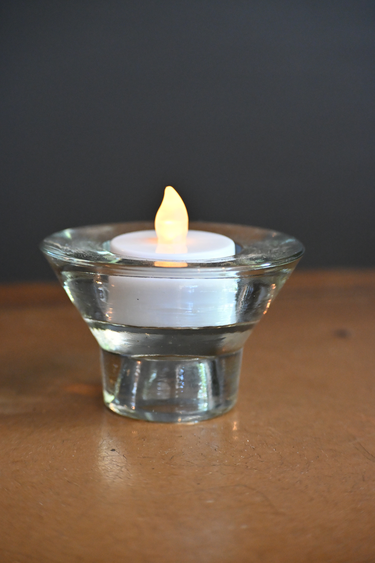 Glass Candle Holders
