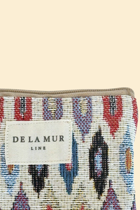Card/Coin Purse Geometric Jacquard