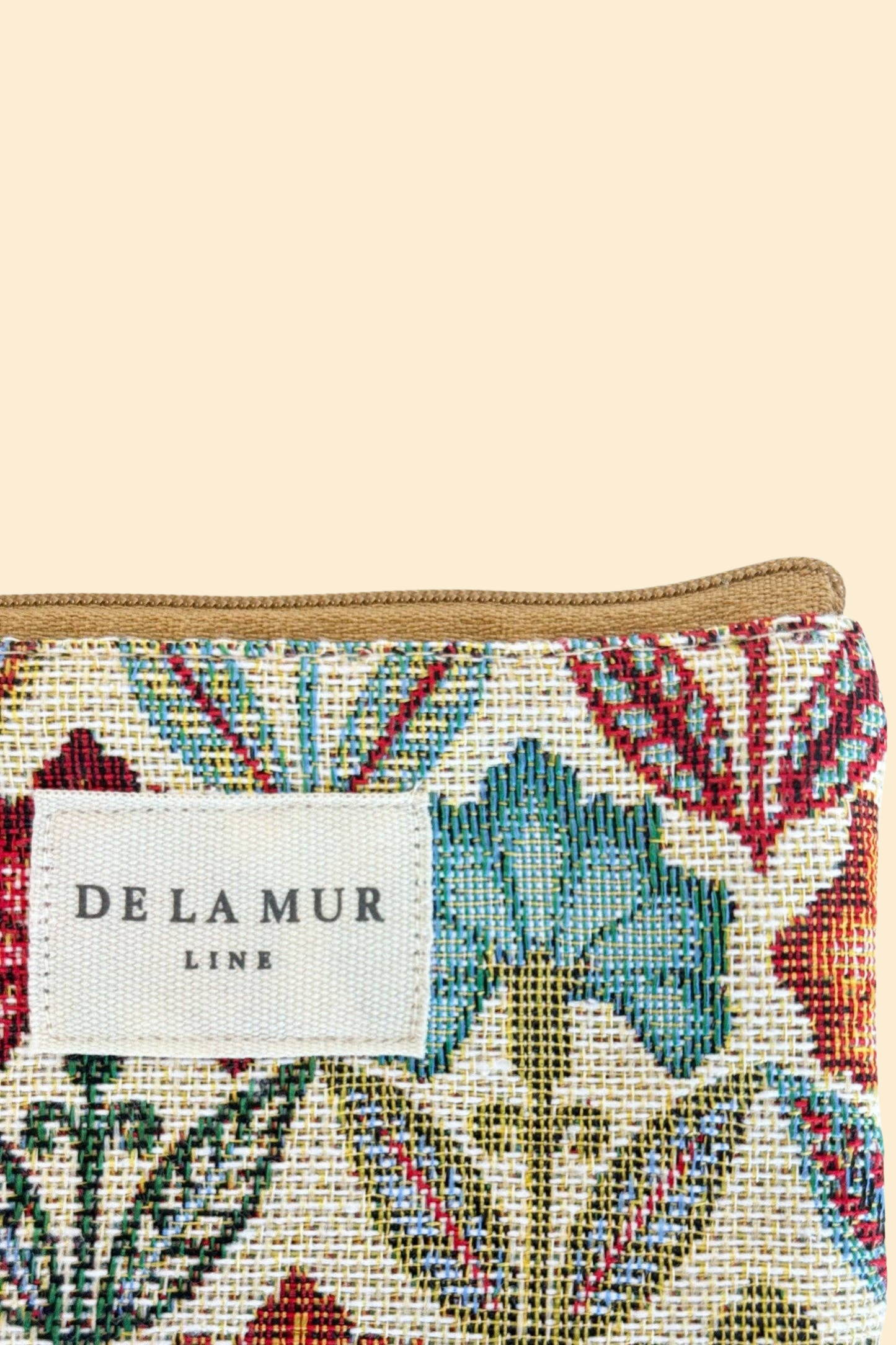 Small Makeup Bag / Coin Purse Floral Jacquard