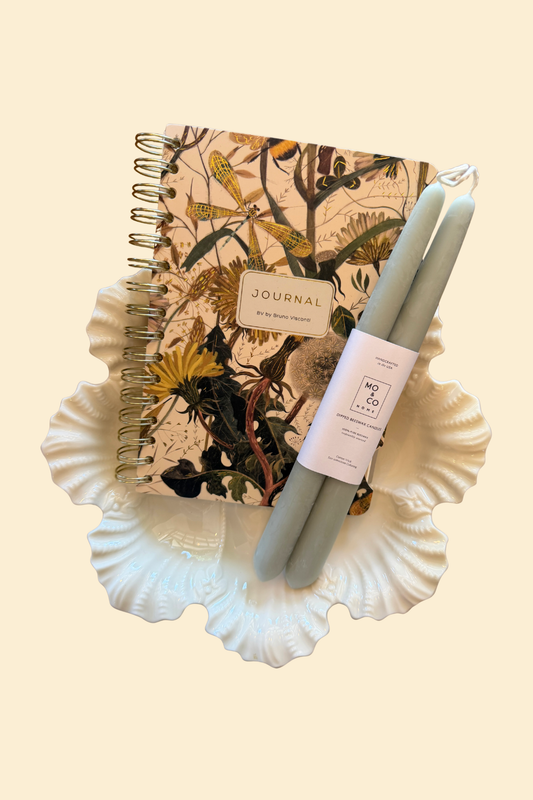 Journal & Taper - Green Bundle