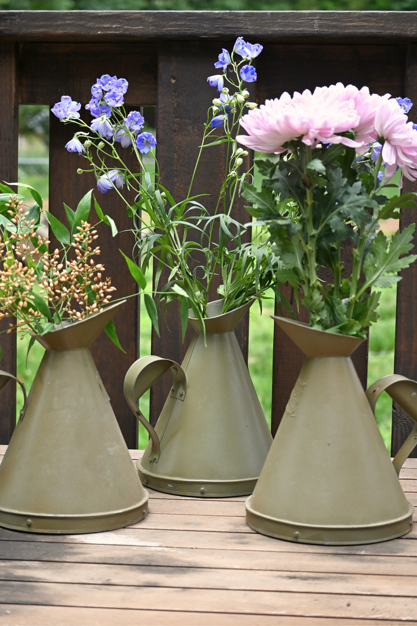 Olive Market Garden Pitcher