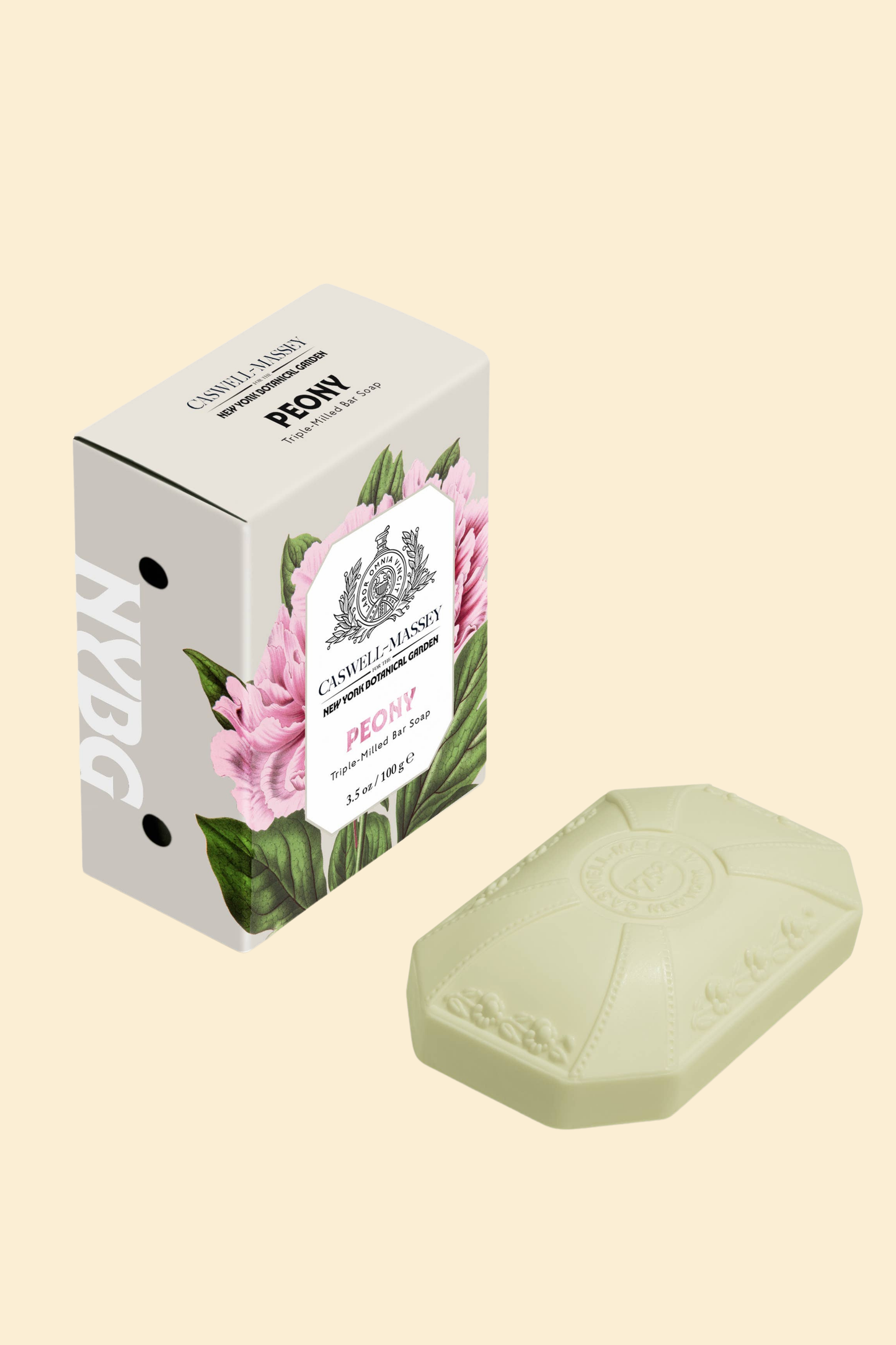 Peony Bar Soap: Single Soap