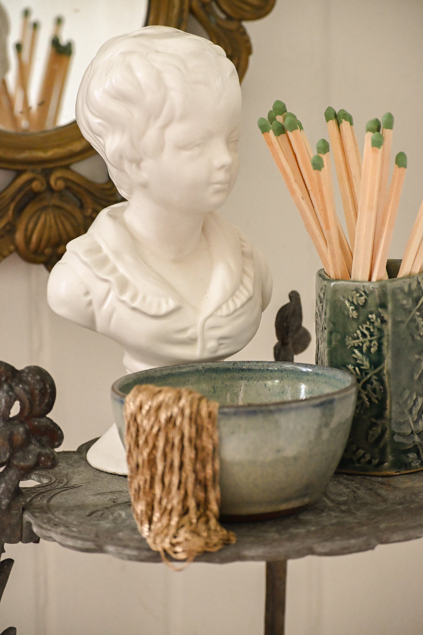 Ceramic Boy Bust