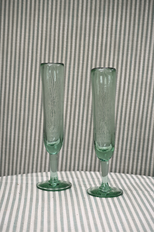 Handblown Champagne Flute