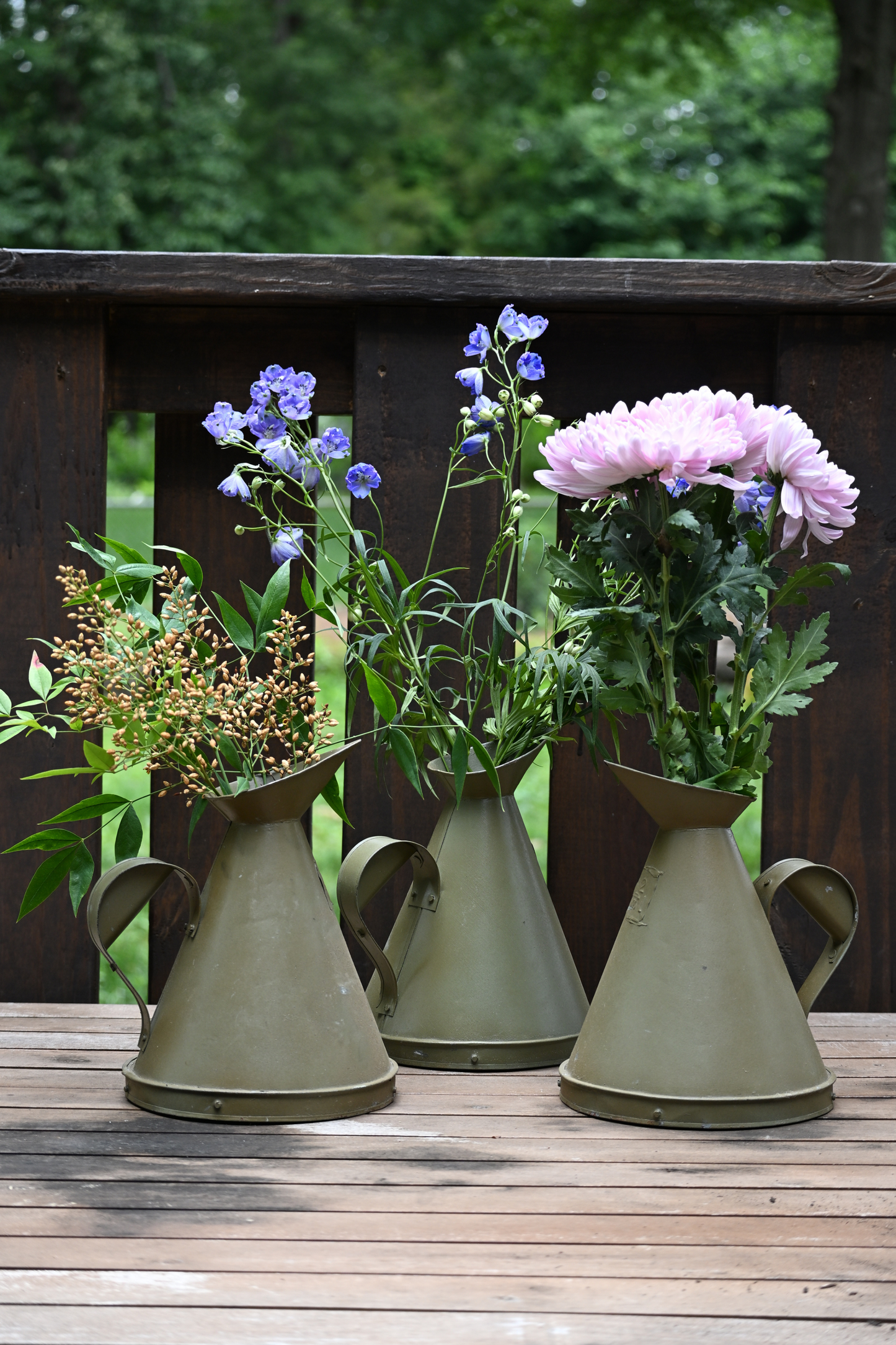 Olive Market Garden Pitcher
