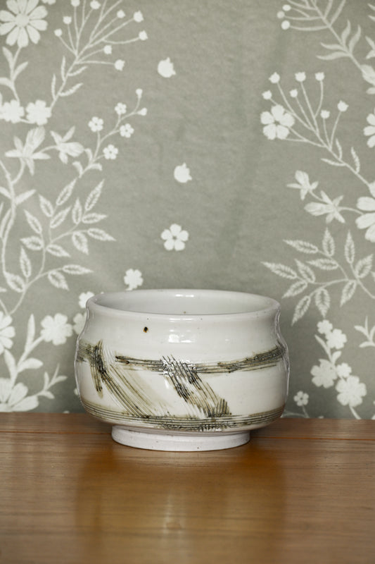 Set of 4 Olive Stoneware Soup Bowls