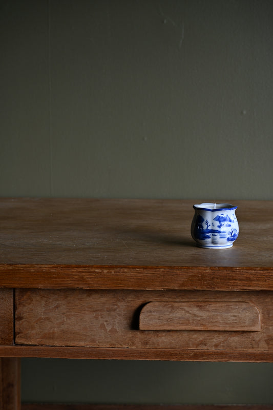 Mountain Scene Pot Candle