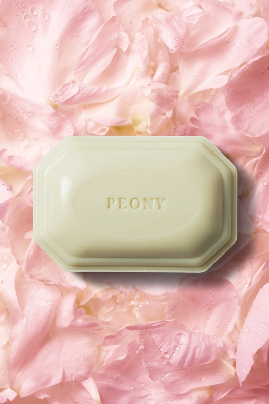Peony Bar Soap: Single Soap