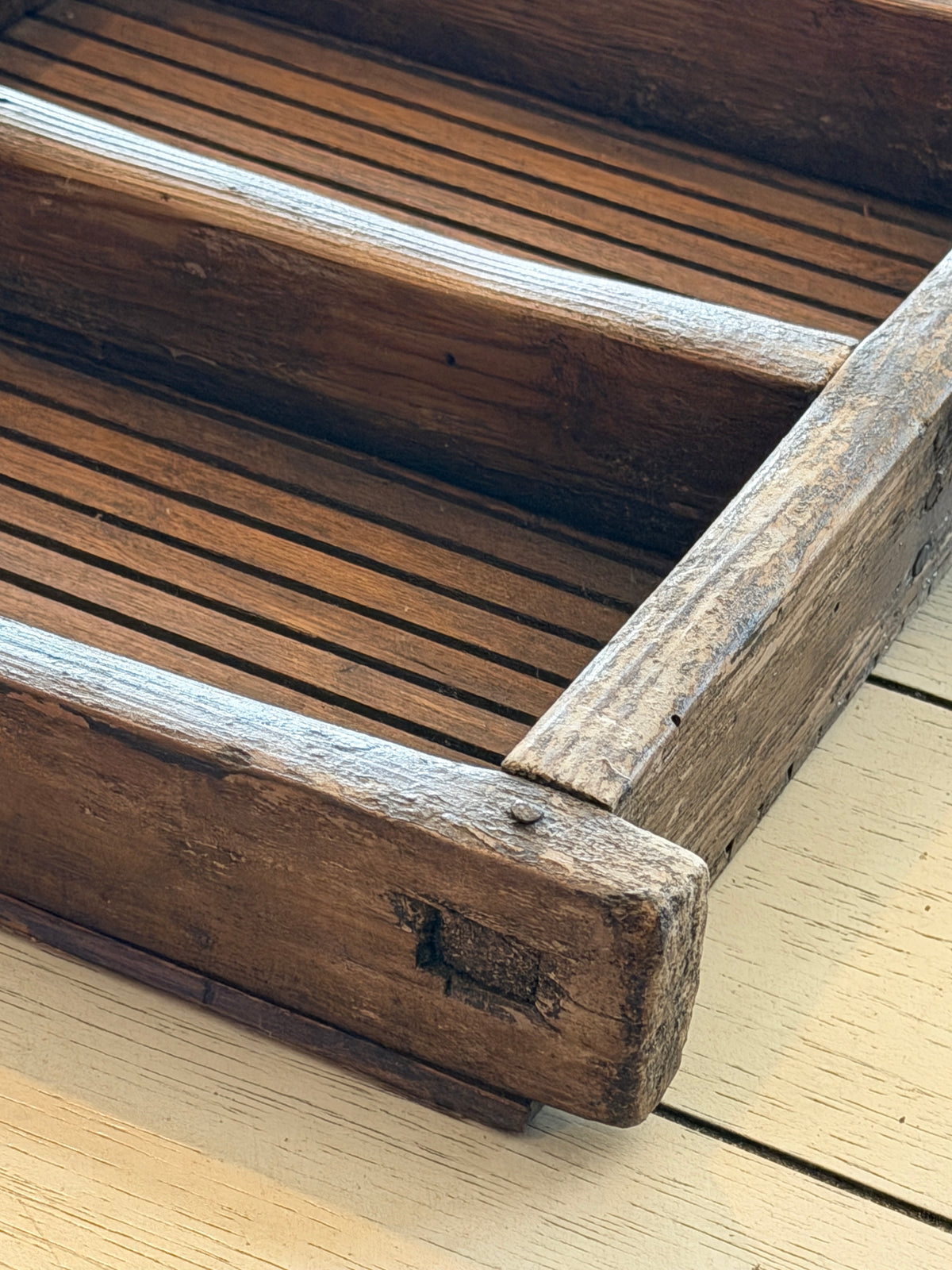 Wooden Brick Mold Tray - Small