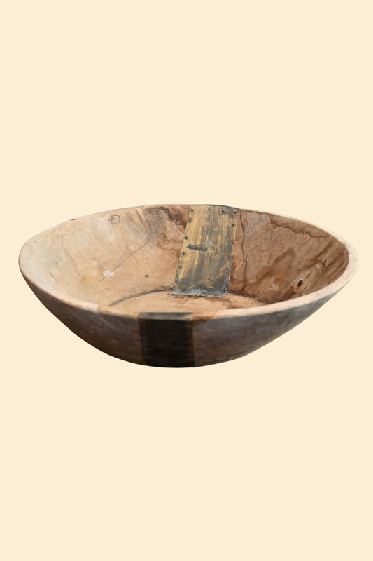 Large European Dough Bowl