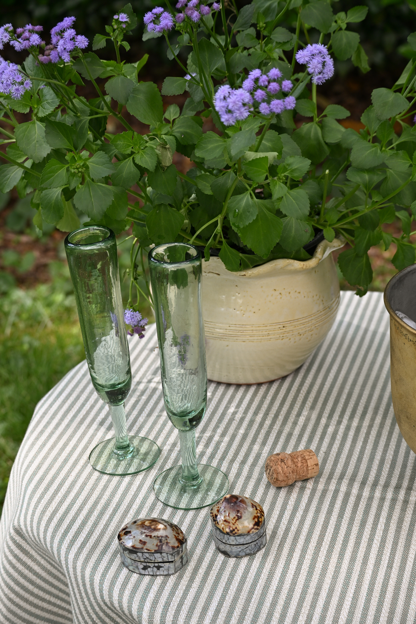 Handblown Champagne Flute