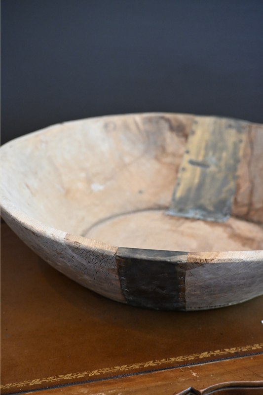Large European Dough Bowl