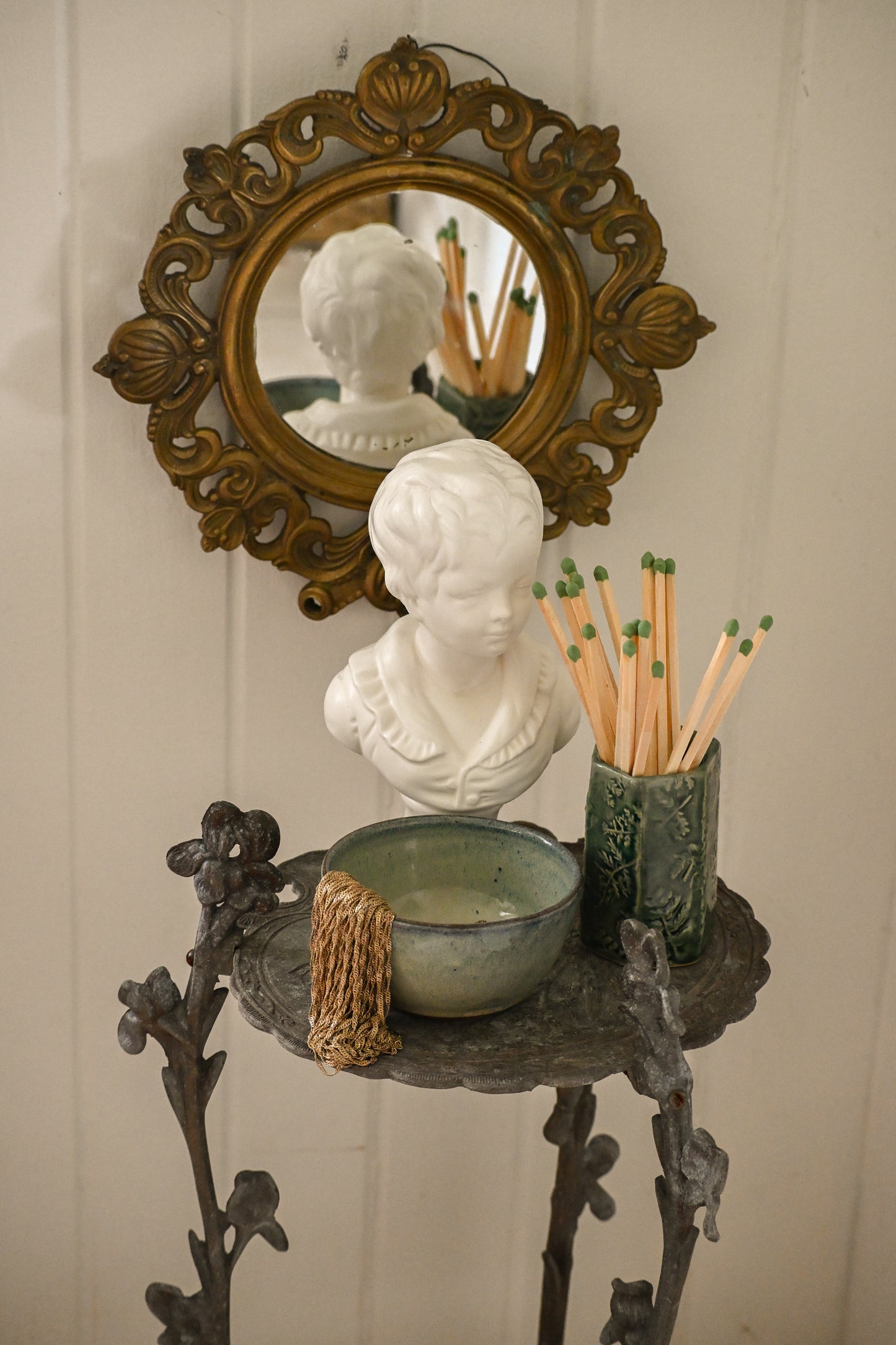 Rococo Scrollwork Mirror