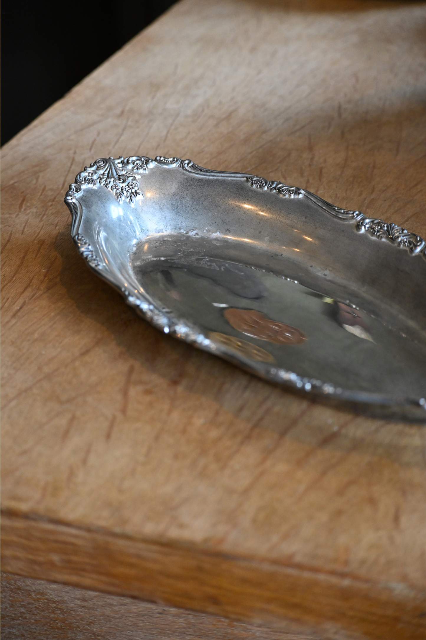 Silverplate Oval Tray