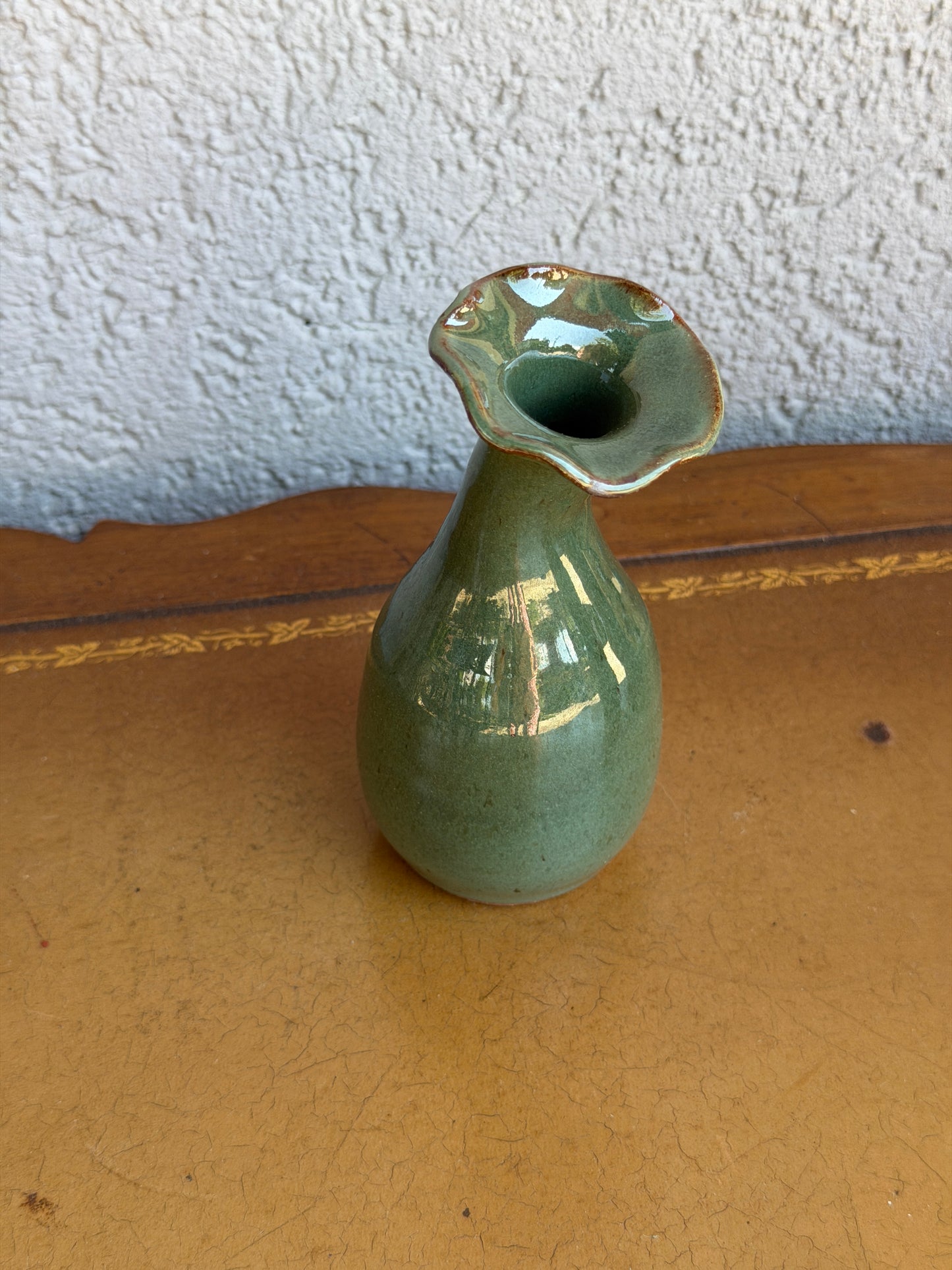 Small Bolick Bud Vase - Deep Green