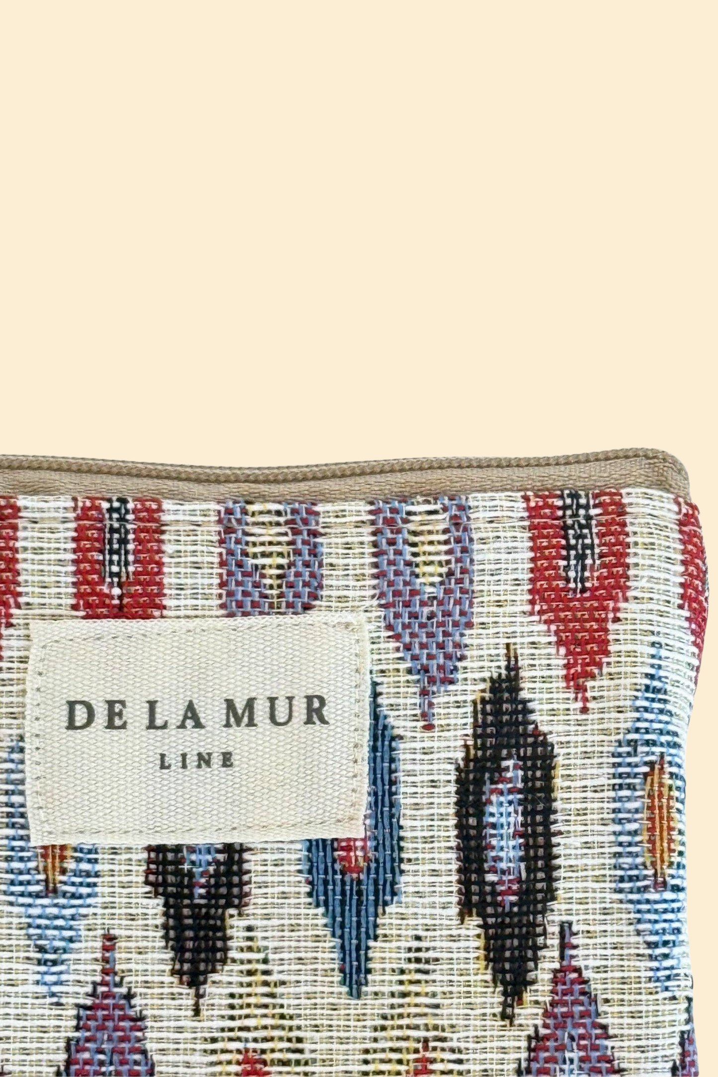 Card/Coin Purse Geometric Jacquard