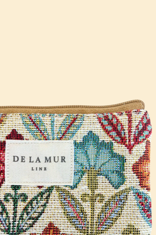 Card/Coin Purse Floral Jacquard