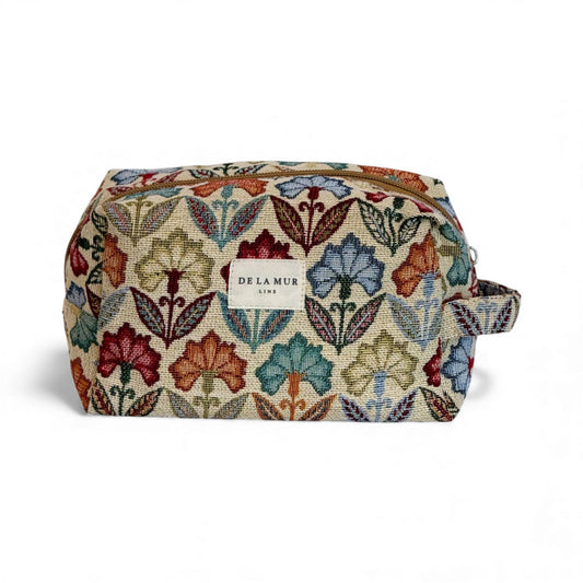 Squared Makeup Bag Flora